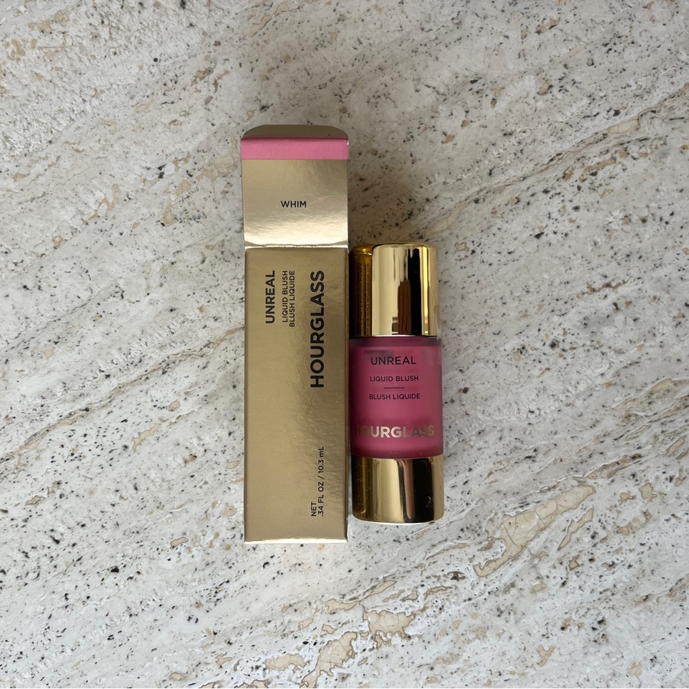 Hourglass Unreal Liquid Blush in Whim